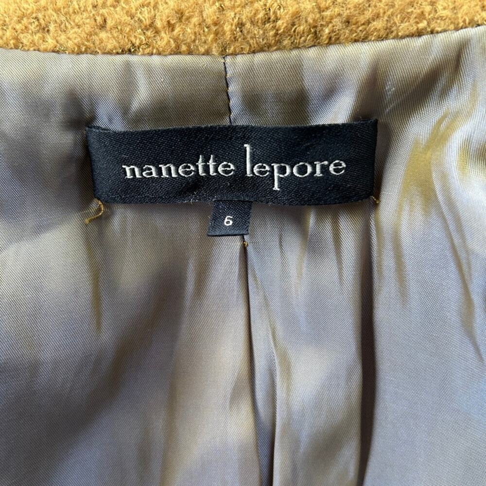Vintage Nanette Lepore Architectural Peplum Blazer - Picture 6 of 7